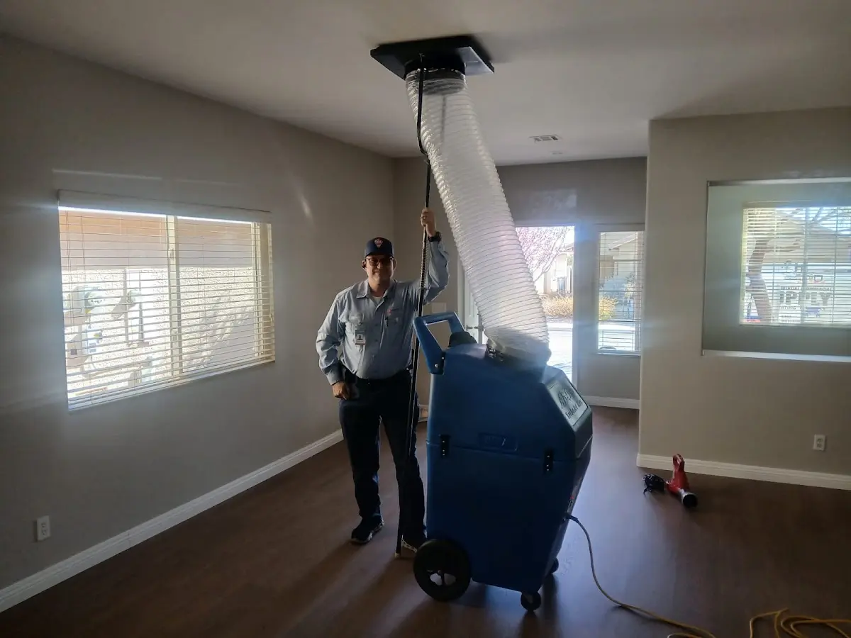 Professional Dryer Vent Cleaning work inside a Beckley home